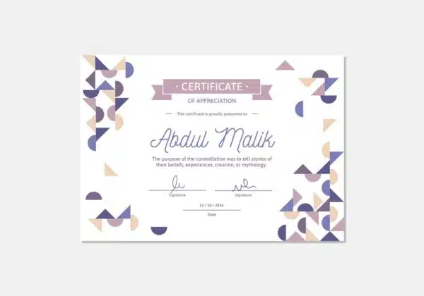 Certificate Print - Image 3